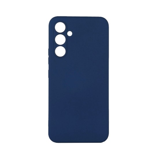 Capa de Silicone com Moldura de Câmera para Samsung Galaxy A54 5G Azul Escuro